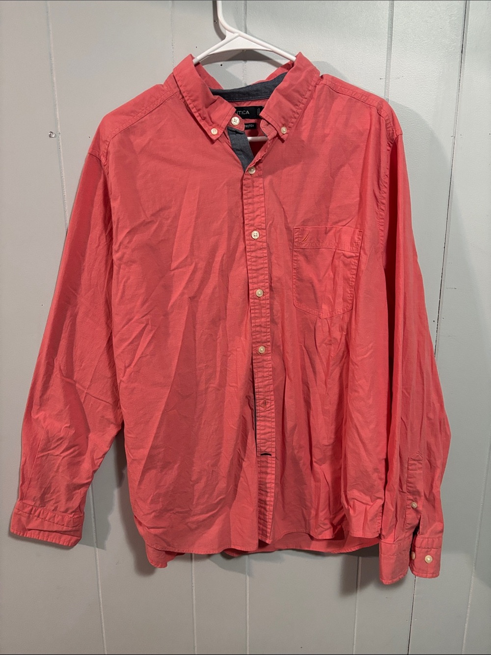 Nautica Button-Down Long Sleeve Shirt
